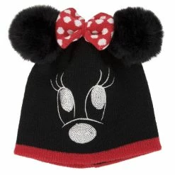 Brand new ???? Disney Knit Hat - Minnie Mouse With Plush Ears And Bow - Youth ????