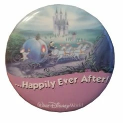 Wholesale ???? Disney Souvenir Button - Happily Ever After - Cinderella ⭐
