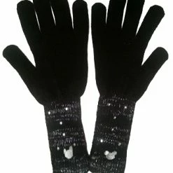 New ⌛ Disney Gloves For ???? Women - Mickey Mouse Winter Gloves - Black ❤️