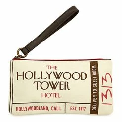 Promo ???? Disney Wristlet Bag - Hollywood Tower Hotel ????