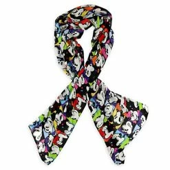 Cheap ???? Disney Scarf - Mickey Faces In Blocks ✔️