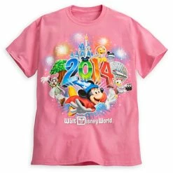 Buy ???? Disney ???? Shirt For ???? Girls - 2014 Sorcerer Mickey And Friends - Pink ????