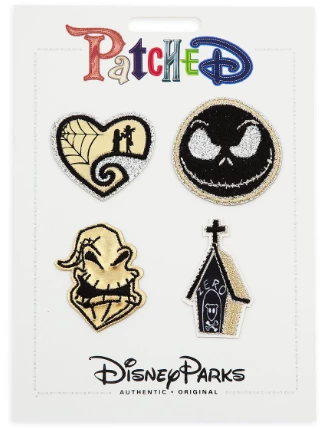 Brand new ⭐ Disney Iron On Patch Set - Patched - Nightmare Before ???? Christmas ???? 1 Brand new ⭐ Disney Iron On Patch Set - Patched - Nightmare Before ???? Christmas ????
