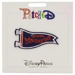Outlet ⭐ Disney Iron On Patch - Patched - Mickey Mouse Club Pennant ????