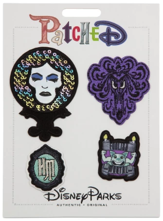 Cheapest ???? Disney Iron On Patch Set - Patched - Haunted Mansion ❤️ 1 Cheapest ???? Disney Iron On Patch Set - Patched - Haunted Mansion ❤️