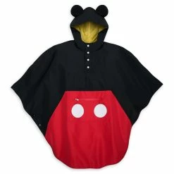 Budget ???? Disney Poncho For Adults - Mickey Mouse - Disney Parks ❤️