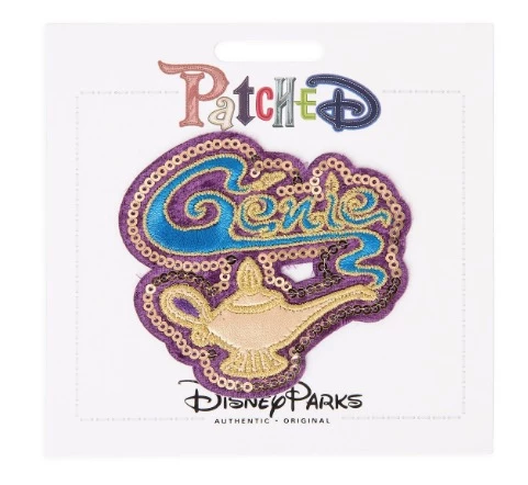 Outlet ???? Disney Iron On Patch - Patched - Genie Lamp ???? 1 Outlet ???? Disney Iron On Patch - Patched - Genie Lamp ????