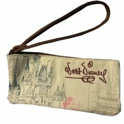 Cheap ⭐ Disney Wristlet Bag - Walt Disney World - Main Street USA ✨