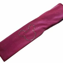 Budget ✨ Disney Stretchy Headband - Mickey Mouse Gem Icon - Pink ????