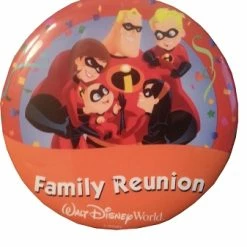 Best reviews of ???? Disney Souvenir Button - Family Reunion - Incredibles ????