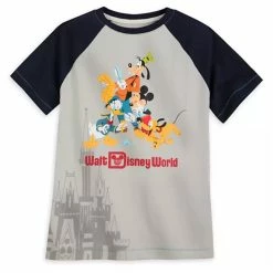 Cheap ???? Disney T-Shirt For Boys - Mickey And Friends Raglan - Disney Park Life ????