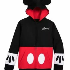 Cheapest ❤️ Disney Child Zip Hoodie - Mickey Mouse Costume With Ears ????