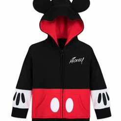Best deal 👍 Disney Zip Hoodie For Baby - Mickey Mouse Costume With Ears 🌟