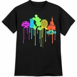 Flash Sale 🛒 Disney Child 👚 Shirt - Mickey Mouse Park Icon Drip - Black 🎁
