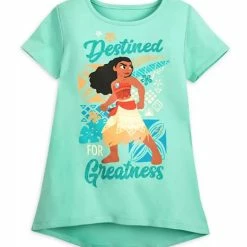 Best deal 🛒 Disney 👕 Shirt For 👧 Girls - Moana - Destined For Greatness ✔️