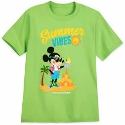Outlet 🎁 Disney T-Shirt For Kids - Mickey Mouse - 🌞 Summer Vibes 🎁