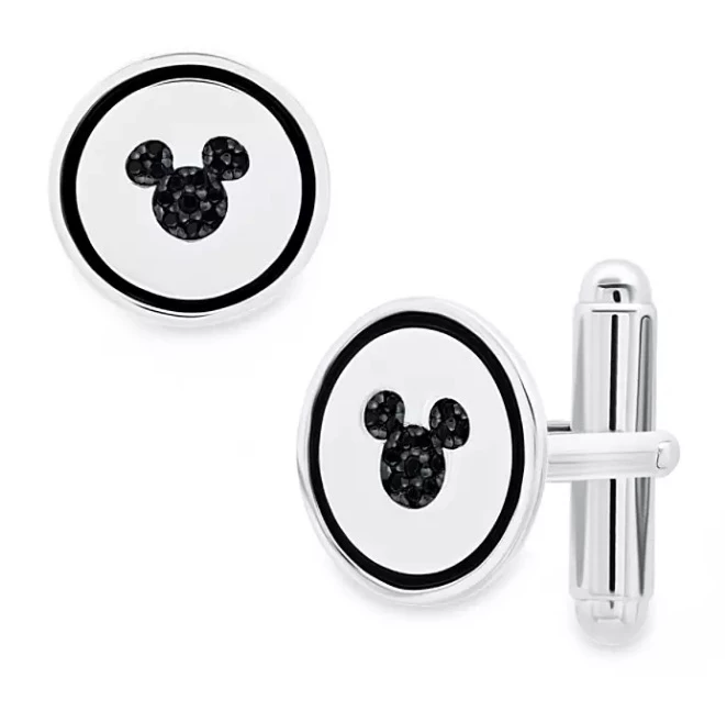 Cheap ???? Disney Crislu Cufflinks - Mickey Mouse Icon ⭐ 1 Cheap ???? Disney Crislu Cufflinks - Mickey Mouse Icon ⭐