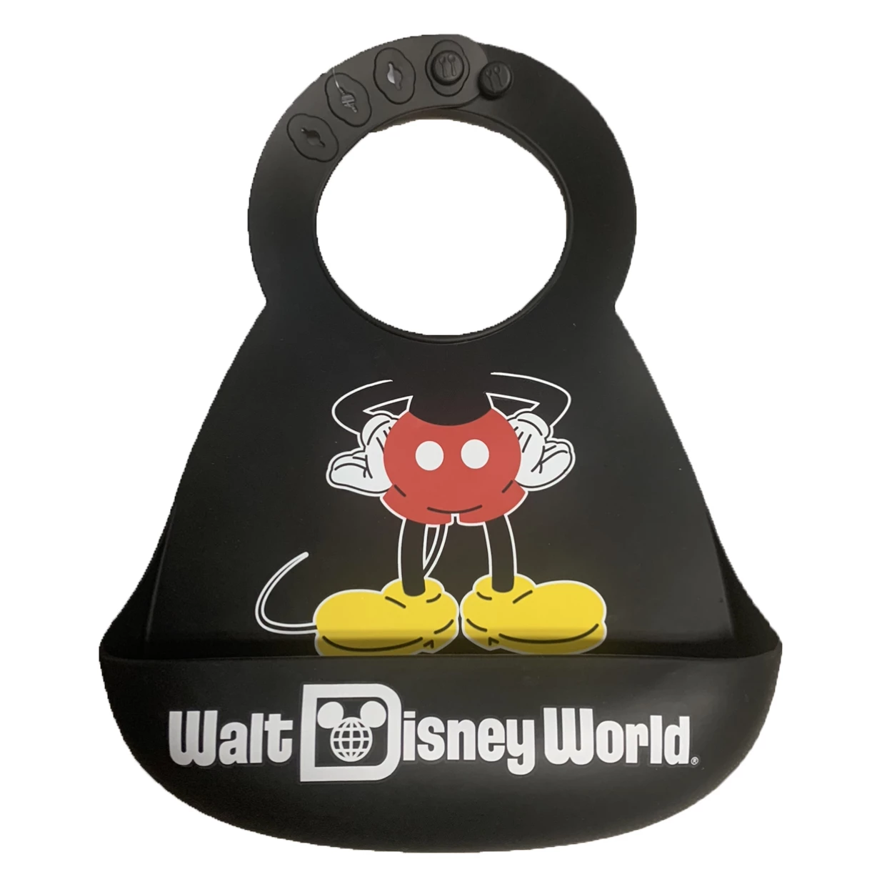Wholesale ⭐ Disney Bib With Crumb Catcher - Mickey Mouse - Silicone ???? 1 Wholesale ⭐ Disney Bib With Crumb Catcher - Mickey Mouse - Silicone ????