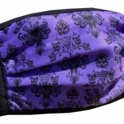 New ???? Disney Face Mask - Haunted Mansion - Wallpaper ????