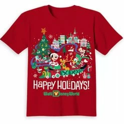 Best reviews of 🔔 Disney Child T-Shirt - Happy Holidays - Mickey & Friends 👍