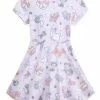 Budget 🛒 Disney 👗 Dress For 👧 Girls - Disney Cats - Lilac 🎉