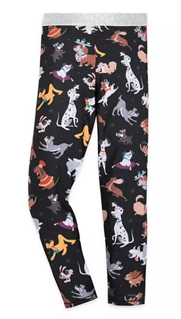 Buy β€οΈ Disney Leggings For π§ Girls - Disney πΆ Dogs - Black π