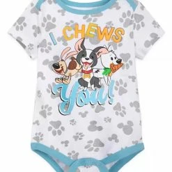 Wholesale ⌛ Disney Bodysuit For Baby - Disney ???? Dogs - I Chews You ????