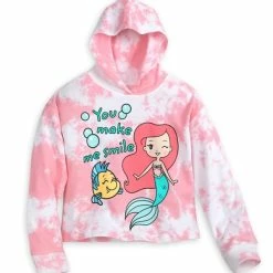 Buy 🥰 Disney Pullover Hoodie For 👧 Girls - Ariel And Flounder 🎉