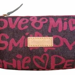 Best reviews of ❤️ Disney Dooney And Bourke Bag - Peace, Love, Mickey Denim - Cosmetic ✔️
